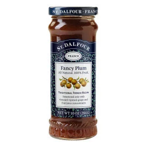 St. Dalfour Fancy Plum Fruit Spread, 10oz