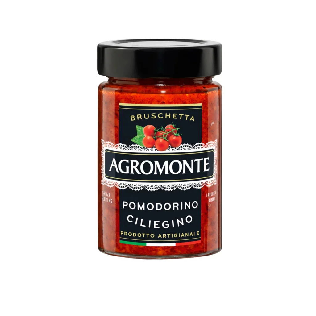 Agromonte Bruschetta Cherry Tomato Spread, 7.05 oz | 200g