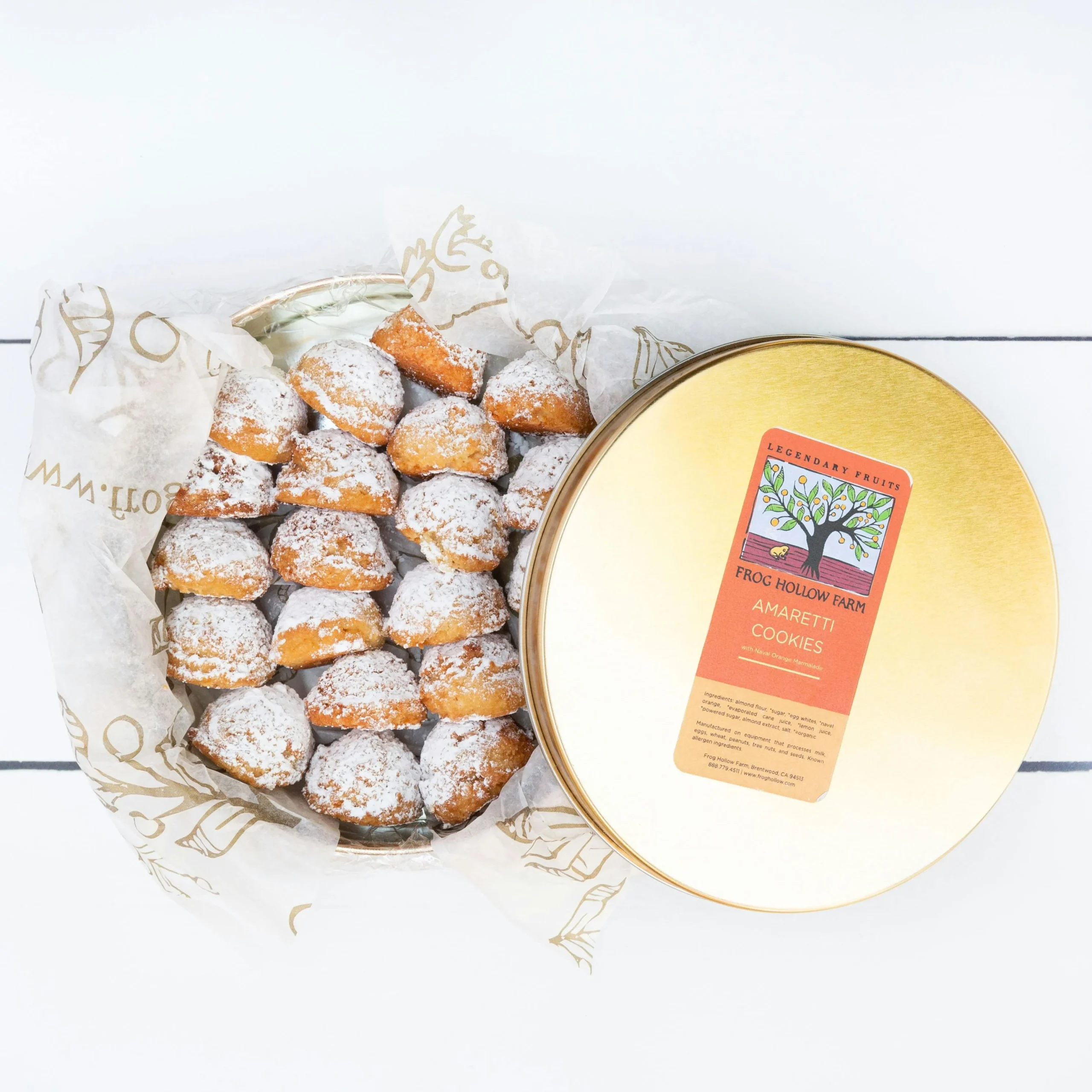 Amaretti Cookie Gift Tin (Gluten Free)
