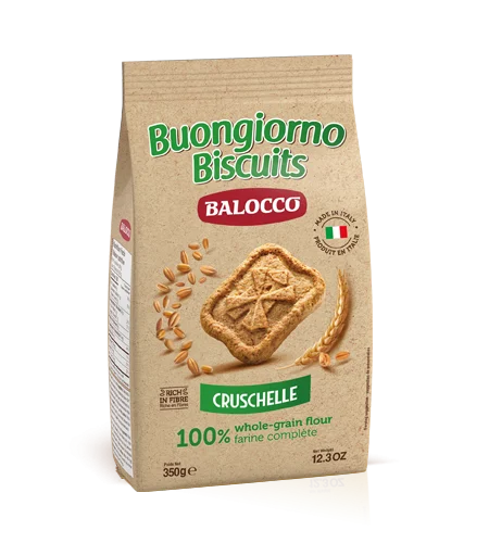 Balocco Cruschelle Whole Wheat Biscuits Cookies, 26.3 oz | 700g