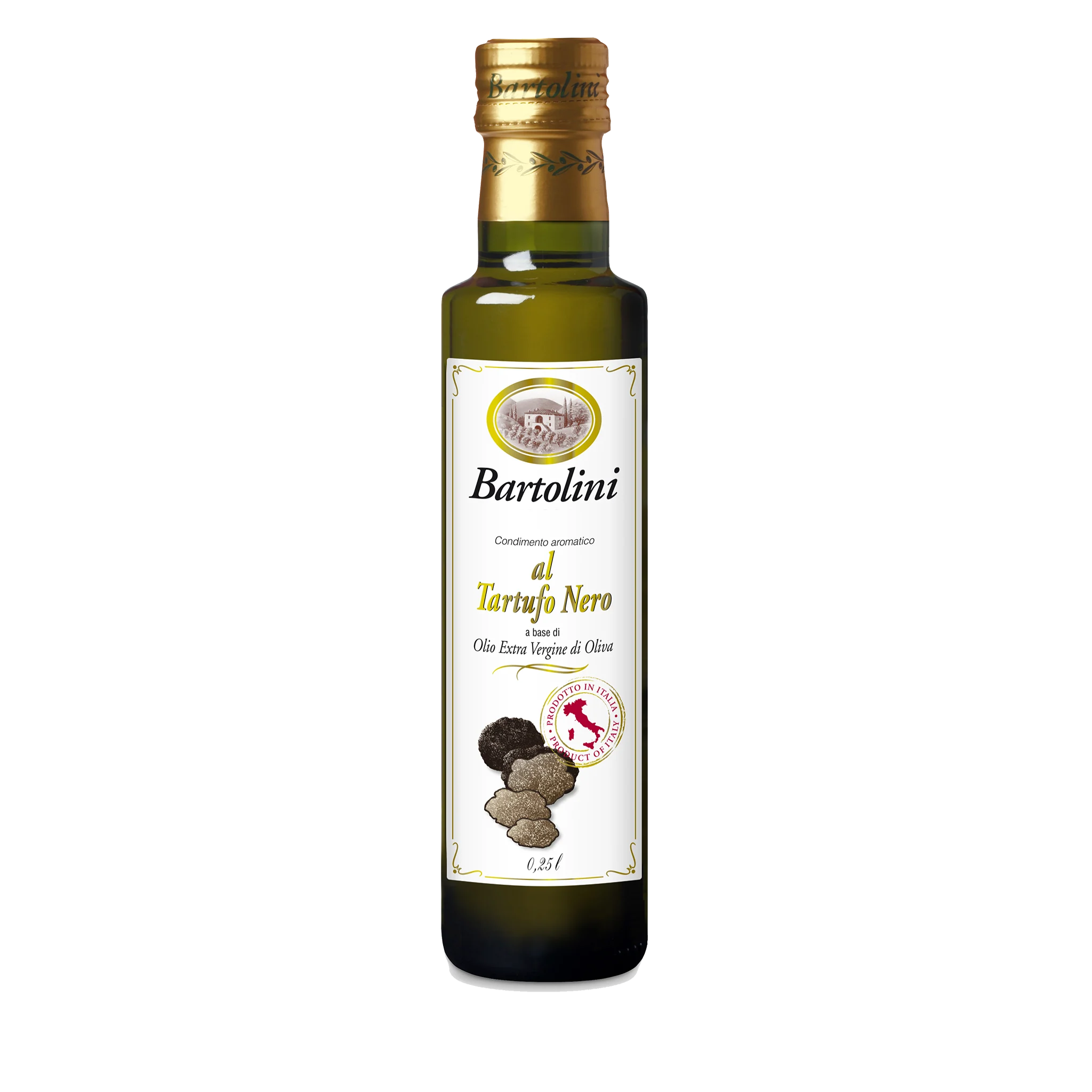 Bartolini Emilio Black Truffle Oil 8.4 FL OZ Glass