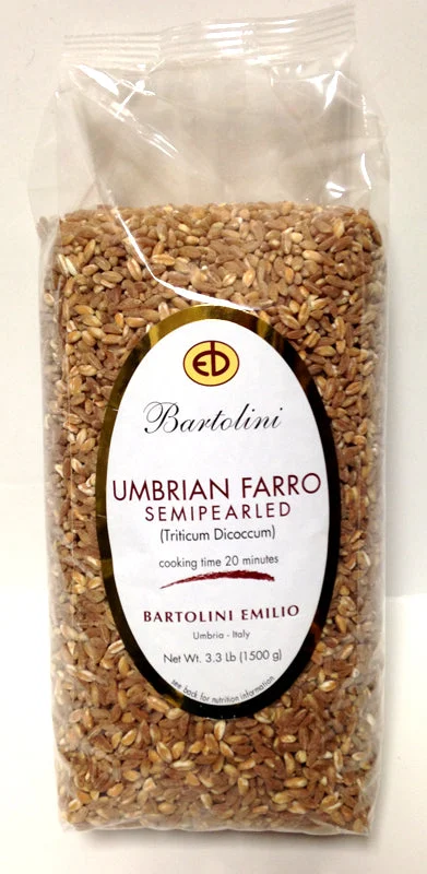 Bartolini Umbrian Farro Pearled, 3.3 lb
