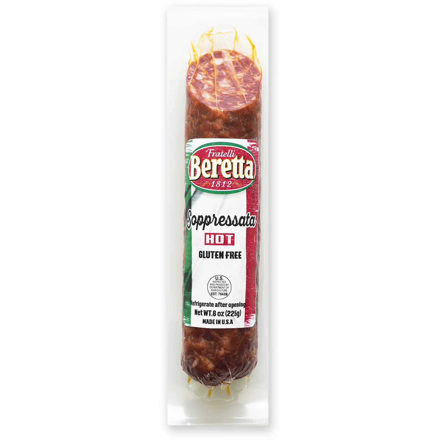 Beretta Sopressata Hot, 8 oz | 227g
