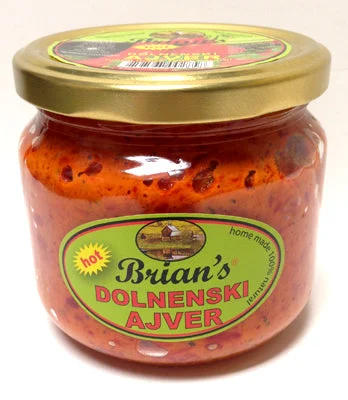 Brian's Hot Vegetable Spread, Dolnenski Ajver, 370g