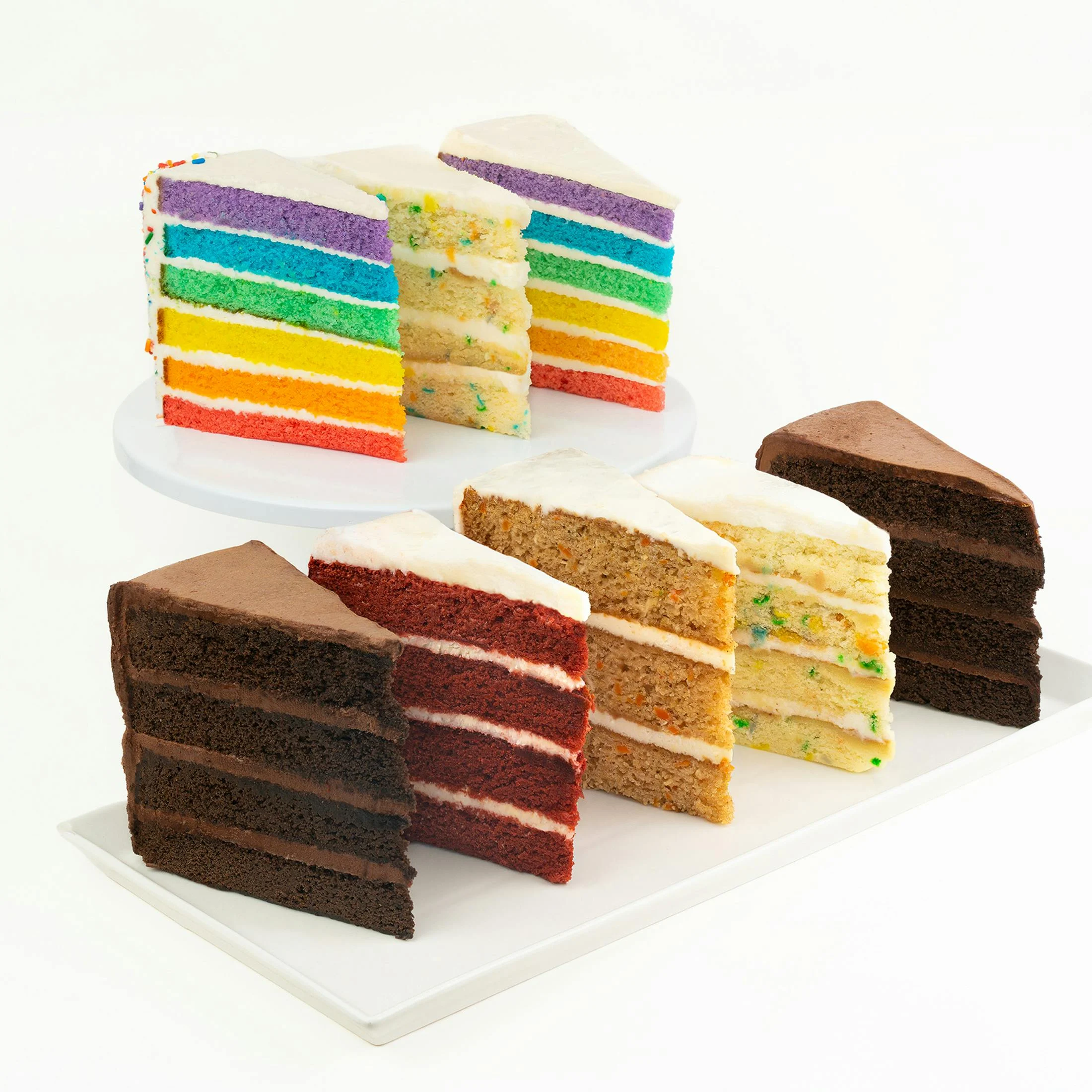 Best Sellers Cake Slice Sampler - 8 Slices
