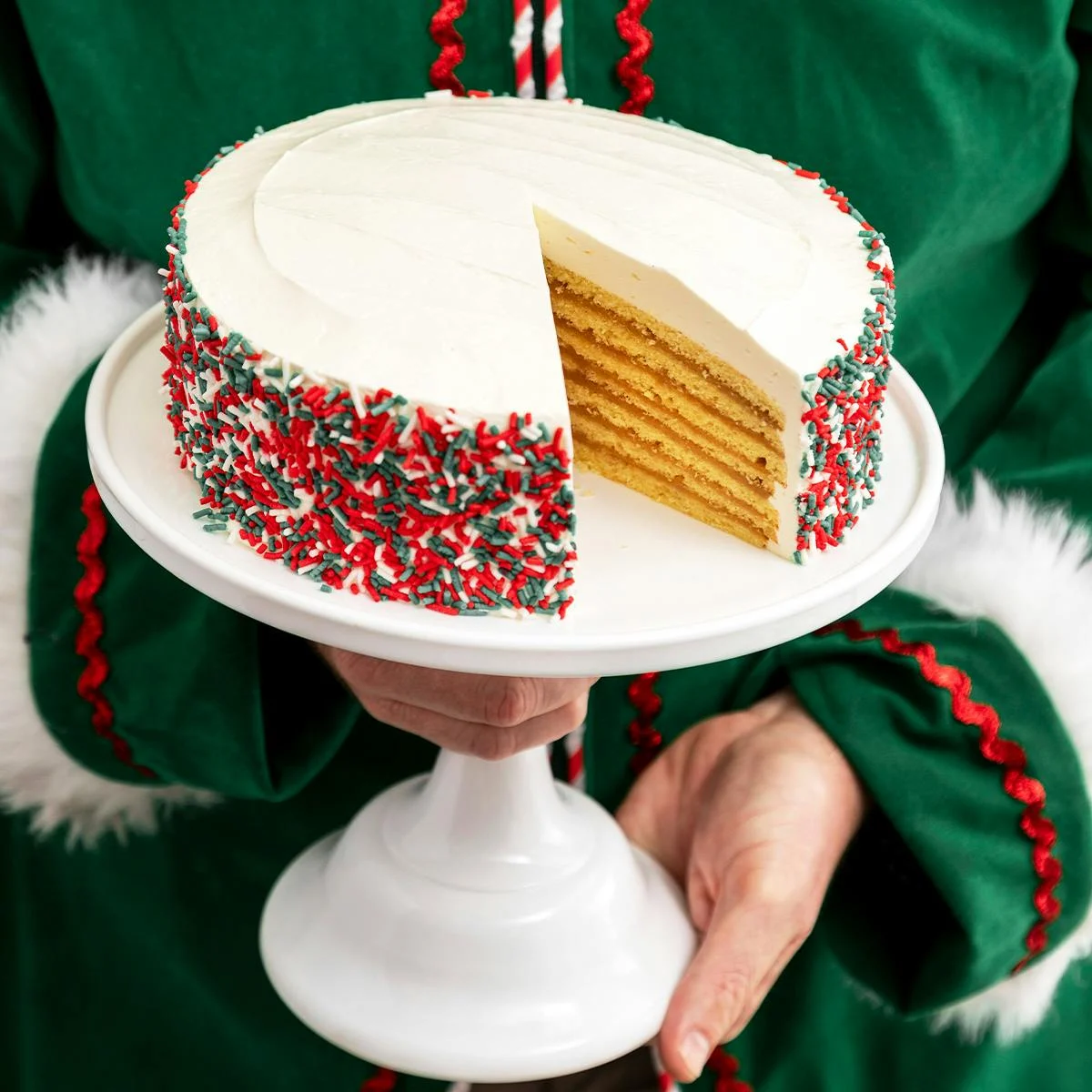 7-Layer Christmas Caramel Cake