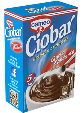 Cameo Ciobar Italian Dark Chocolate, Gusto Forte, Chocolate, 5pk - 125g