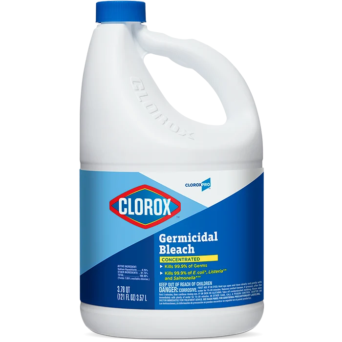 Clorox Pro Germicidal Bleach Concentrated, 121 oz