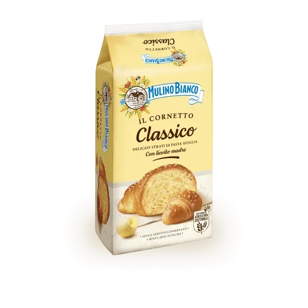 Mulino Bianco Croissant Classic Plain, 6 Pack 240g