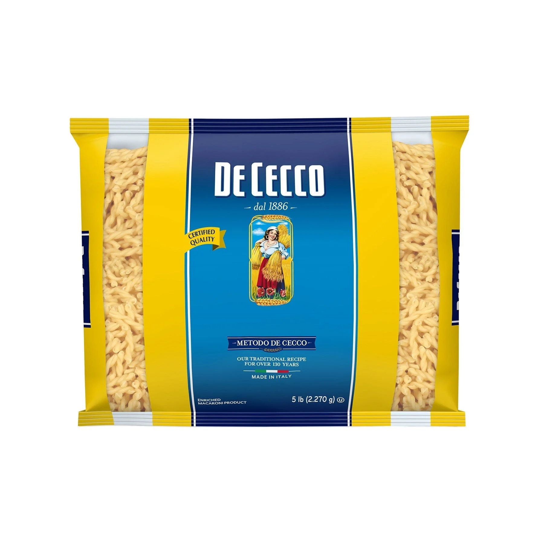 Pasta, Gemelli,4 - 5 POUND