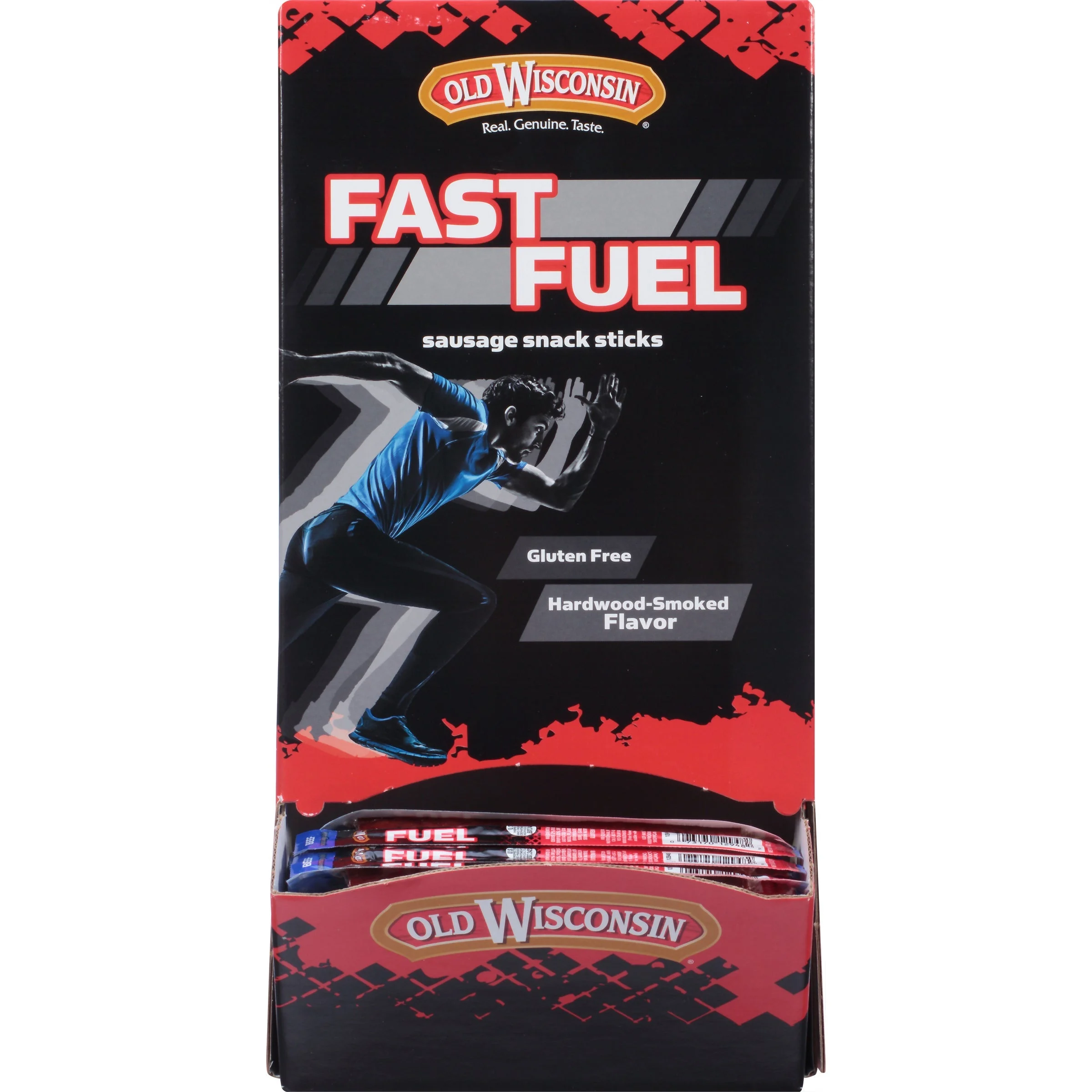 Snack Sticks, Beef, Individually Wrapped, with Gravity Feed Display,144 - 0.5 OUNCE