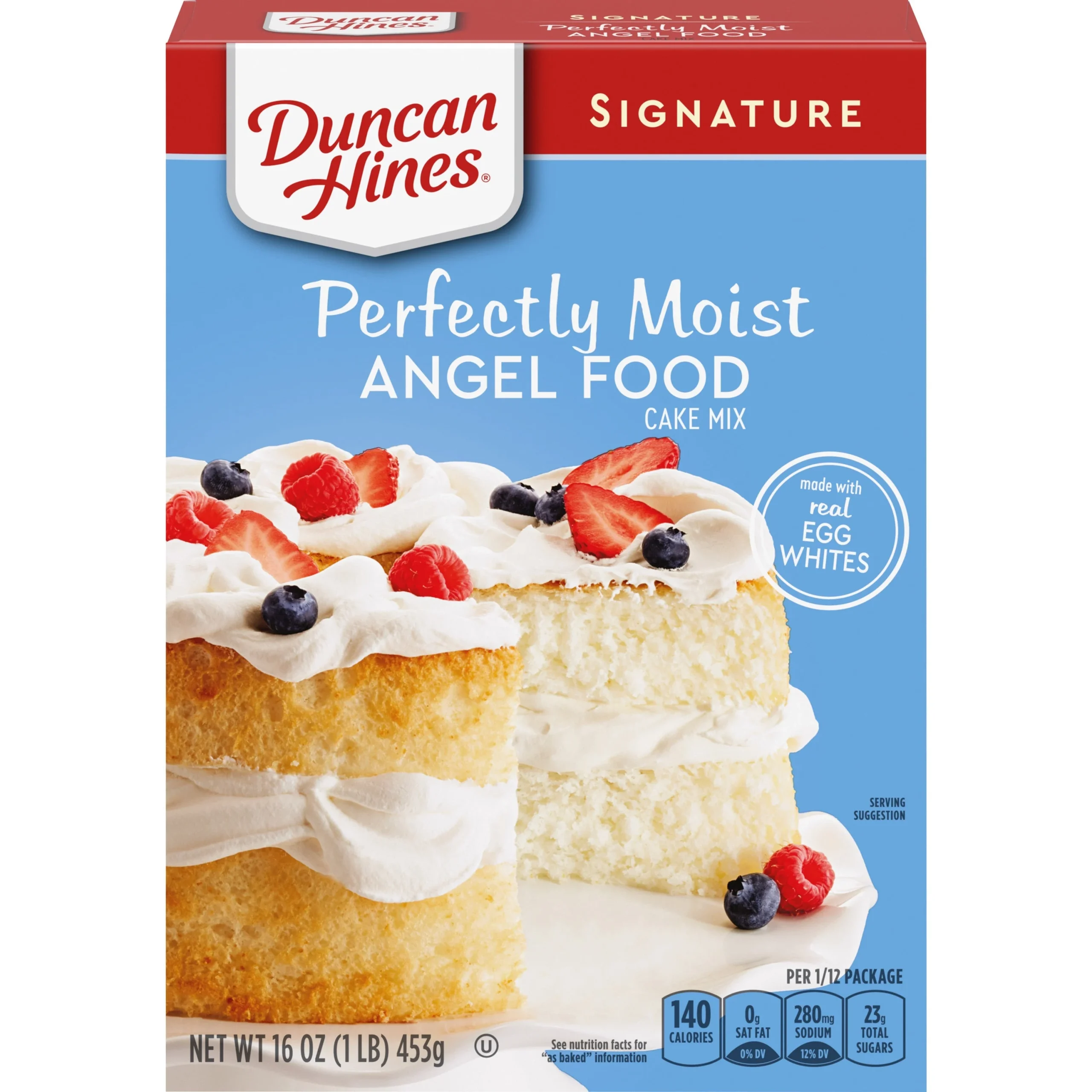 Mix, Cake, Signature, Angel Food,12 - 16 OUNCE