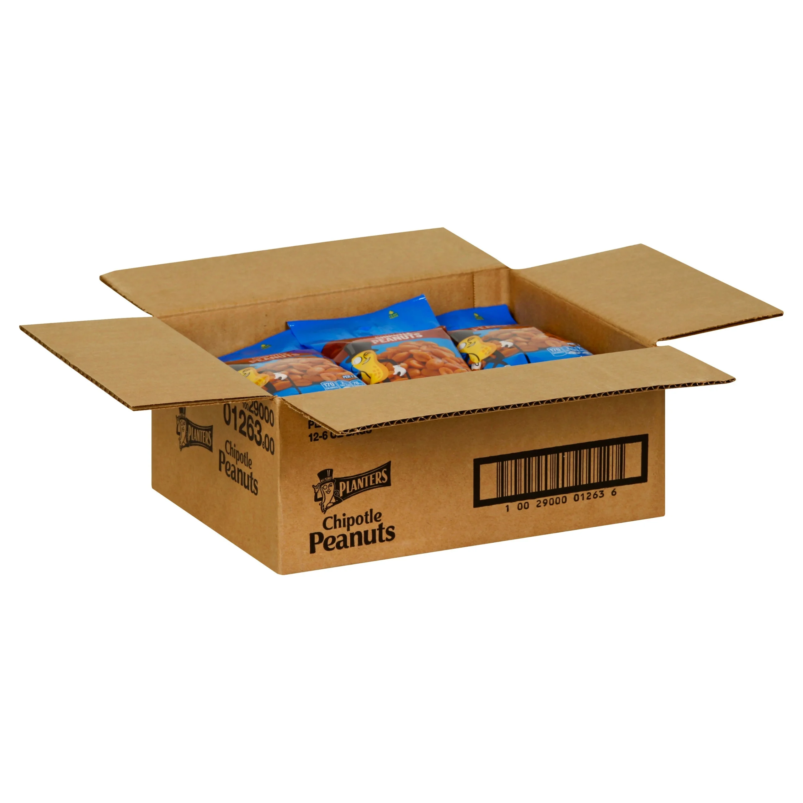 Peanuts, Chipotle, Single Serve,12 - 170 Gram Avg