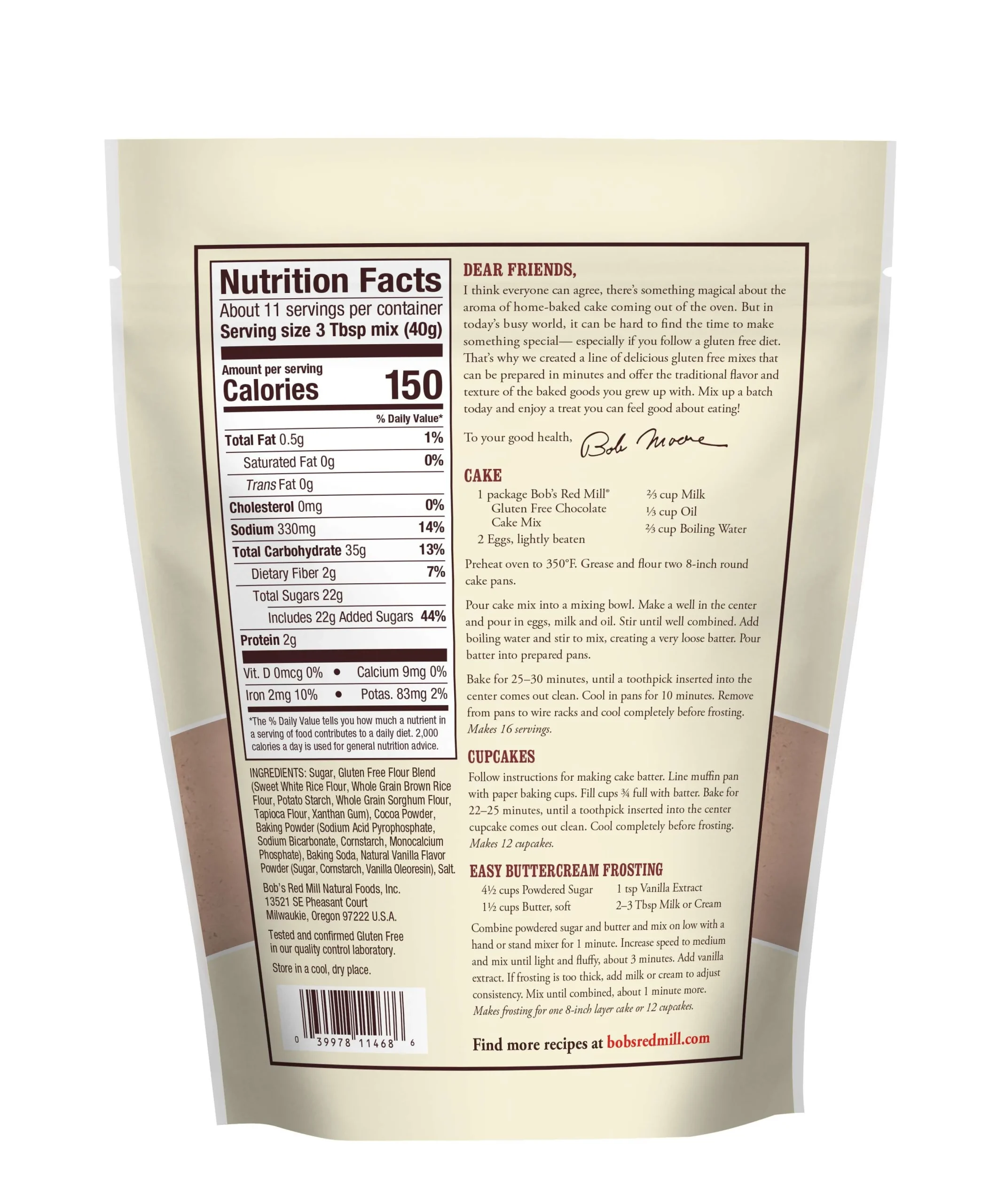 Mix, Cake, Chocolate,4 - 16 OUNCE