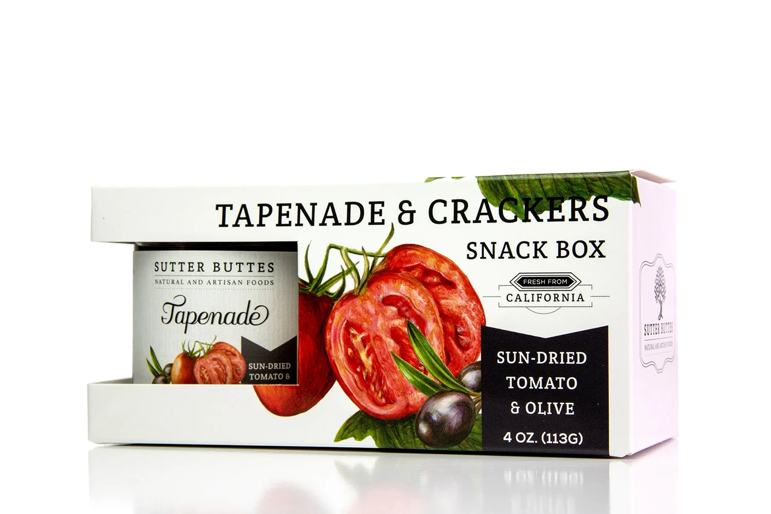 Snack Kits, Sun-Dried Tomato & Olve Tapenade,6 - 4 OUNCE