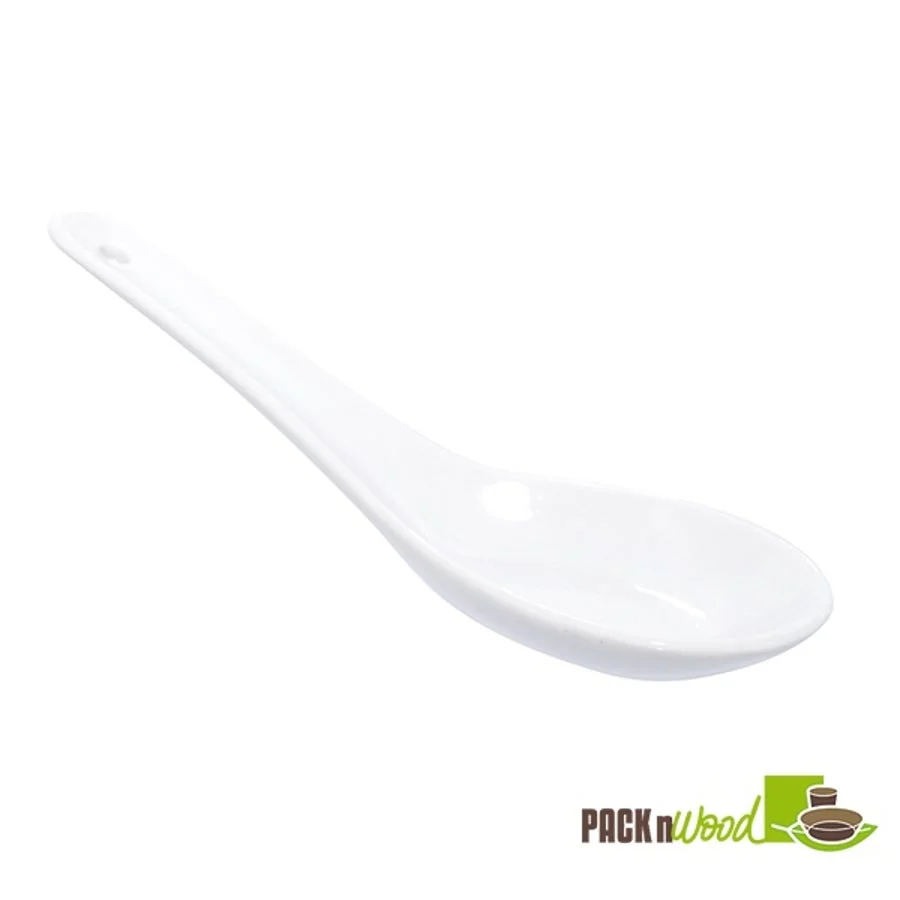 Spoons, Mini Chin, Porcelain, 5 x 1.6 x 0.5 Inch, 0.2 Ounce,36 - 1 EACH