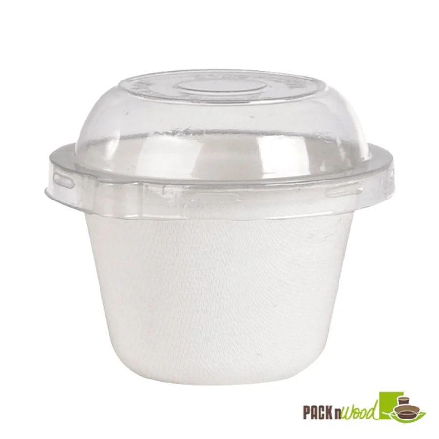 Lids, Low Dome, Plastic, Clear,10 - 50 COUNT
