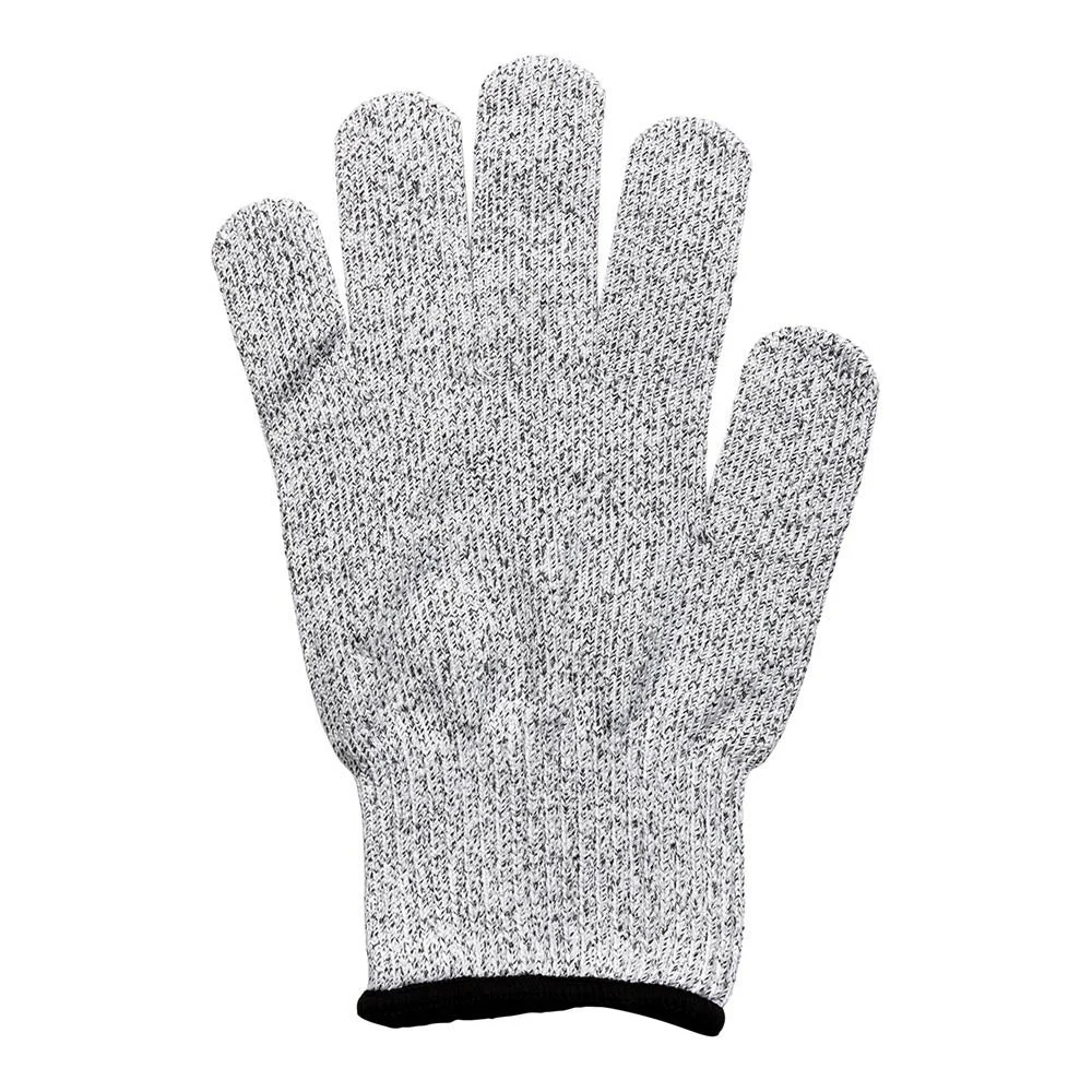 Gloves, Cut-Resistant, 8 x 5 Inch, Gray, Medium, Food Safe, Level 5 Protection,1 - 1 EACH