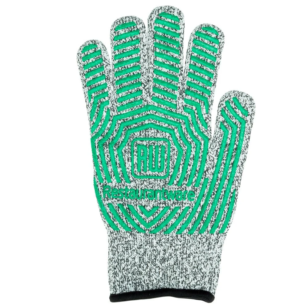 Gloves, Cut-Resistant, 7 x 5 Inch, Non-Slip, Gray, Small, Food Safe, Level 5 Protection,1 - 1 EACH