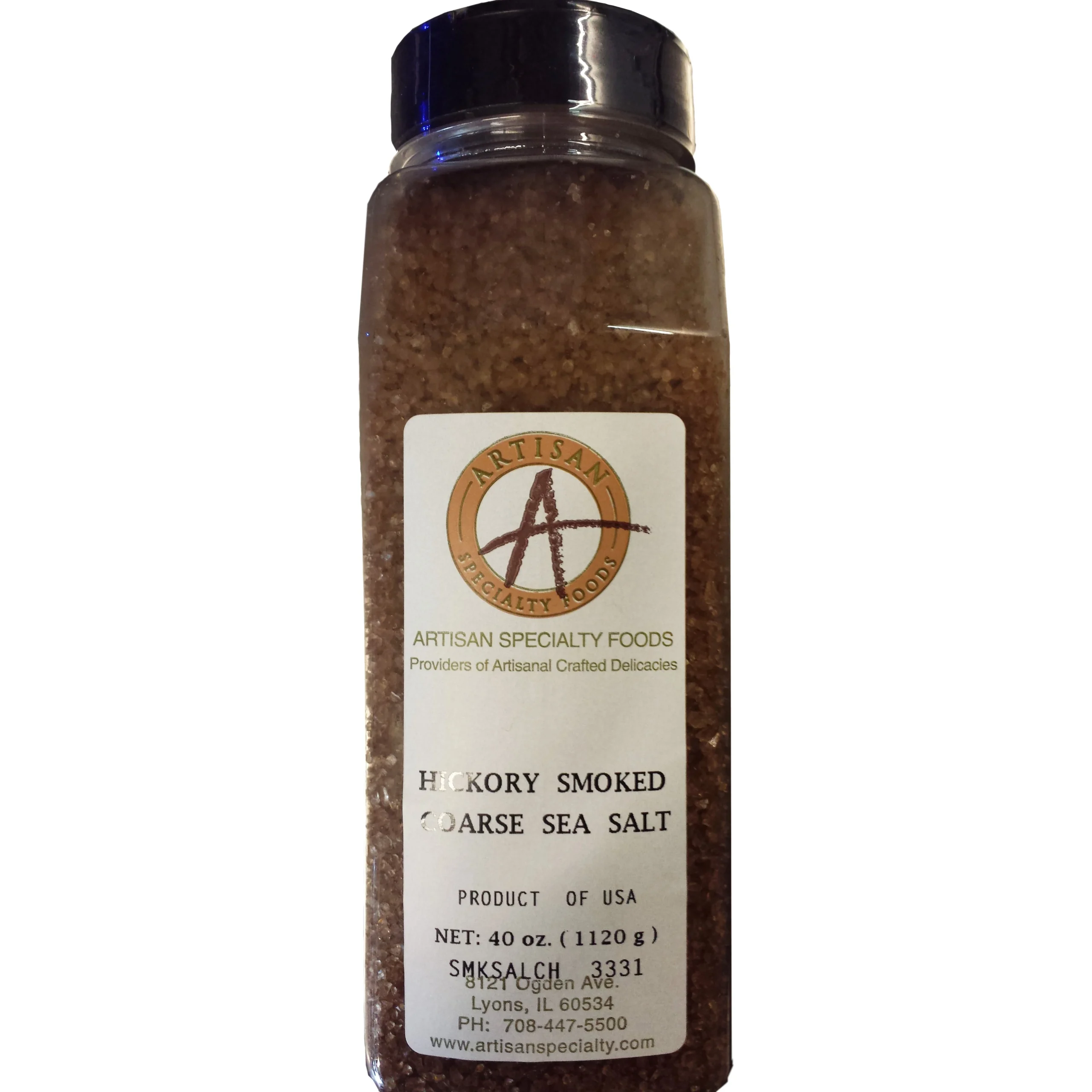Salt, Sea, Hawaiian Crystal, Smoked,1 - 40 OUNCE