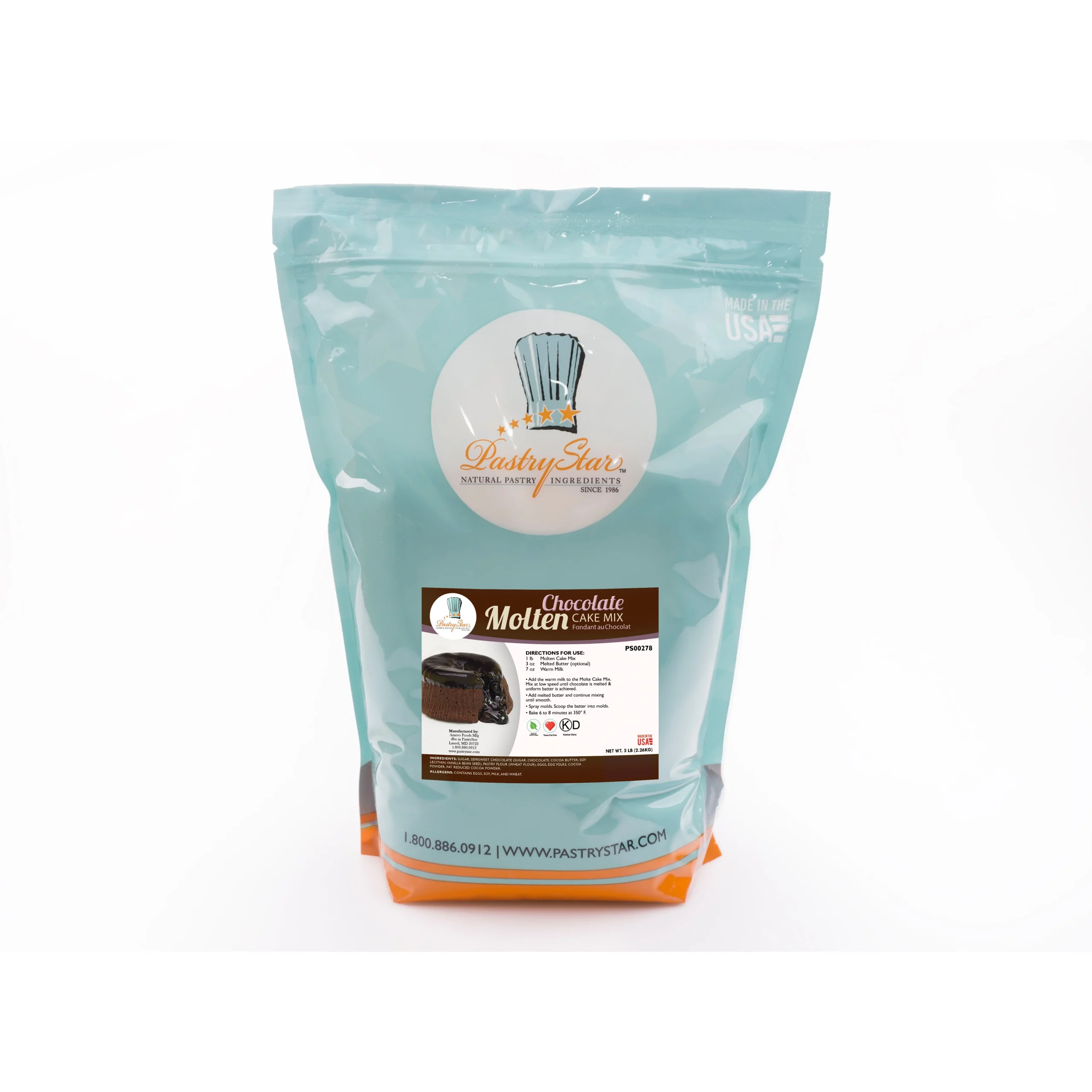 Mix, Cake, Chocolate Volcano,2 - 5 POUND