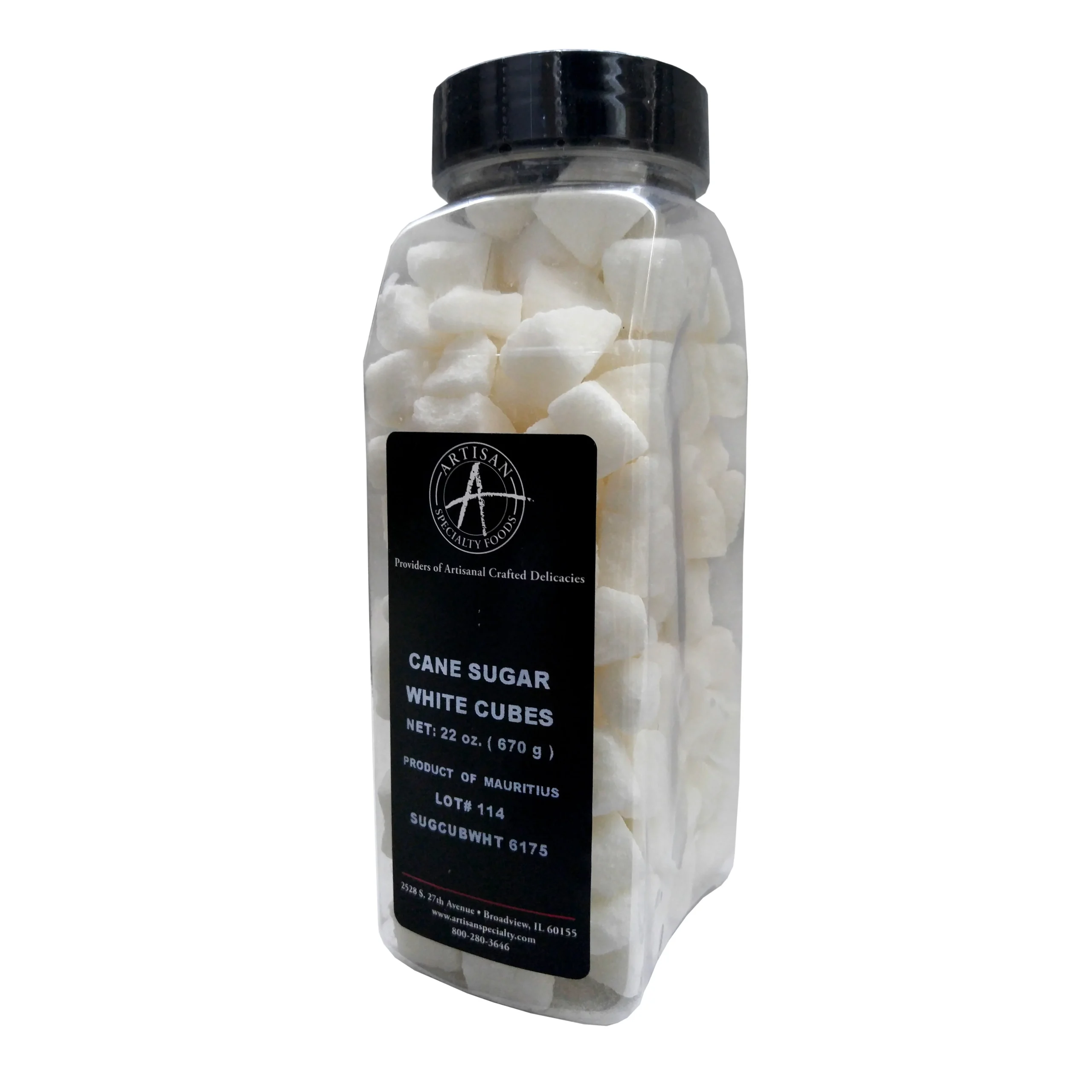 Sugar, Cane, Cube, White,6 - 22 OUNCE