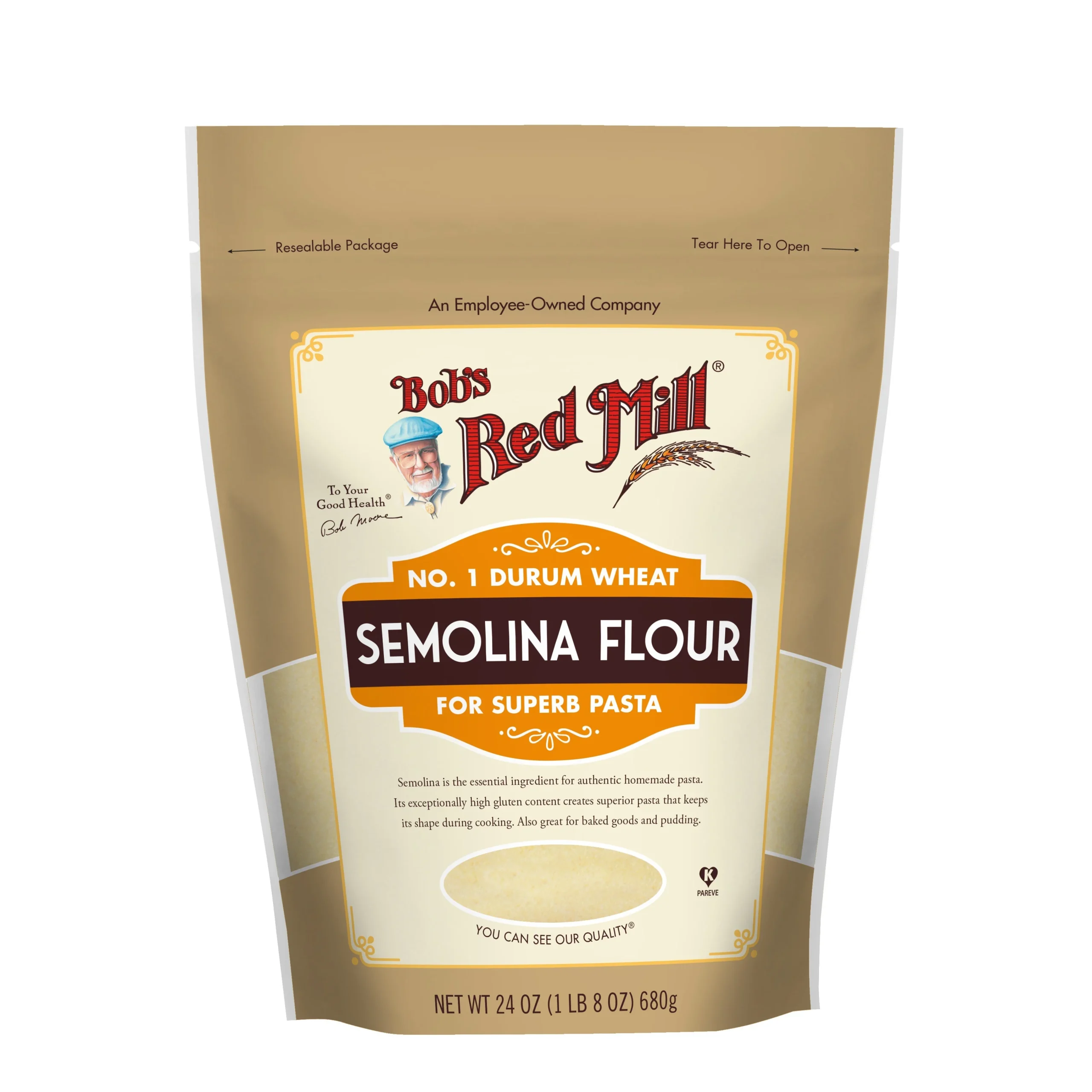 Flour, Semolina,4 - 24 OUNCE