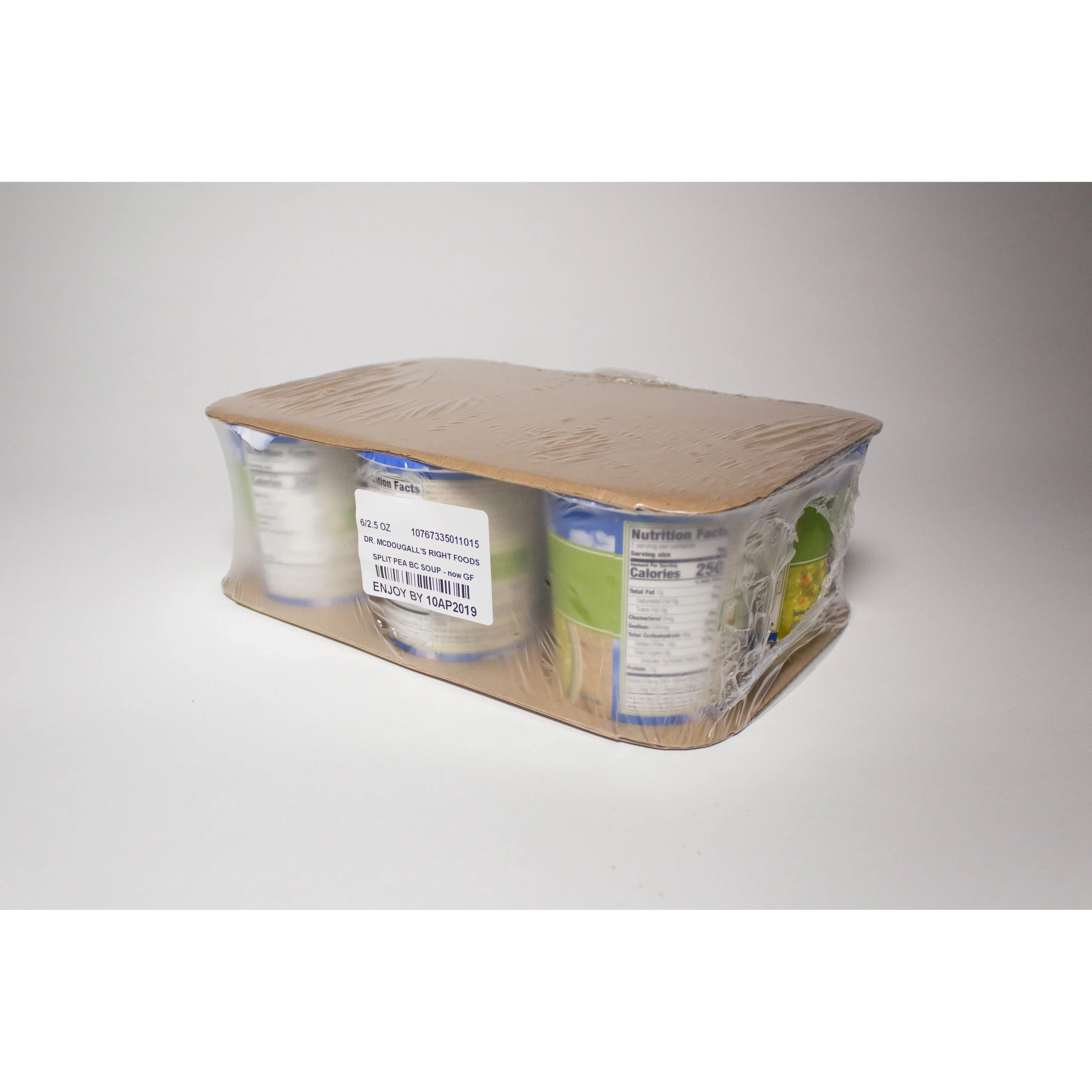 Soup, Split Pea, Cups, Shelf-Stable,6 - 2.5 OUNCE