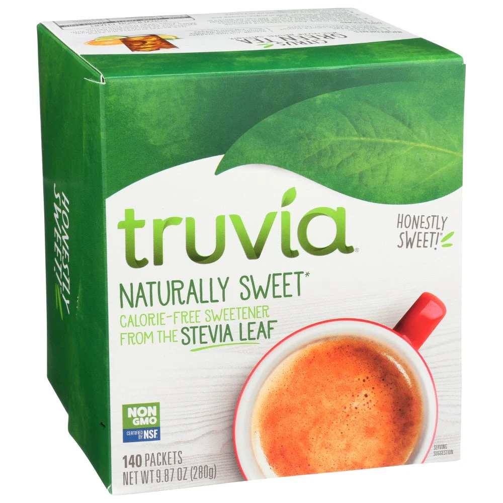Sweetener, Truvia, Calorie-Free,6 - 140 COUNT
