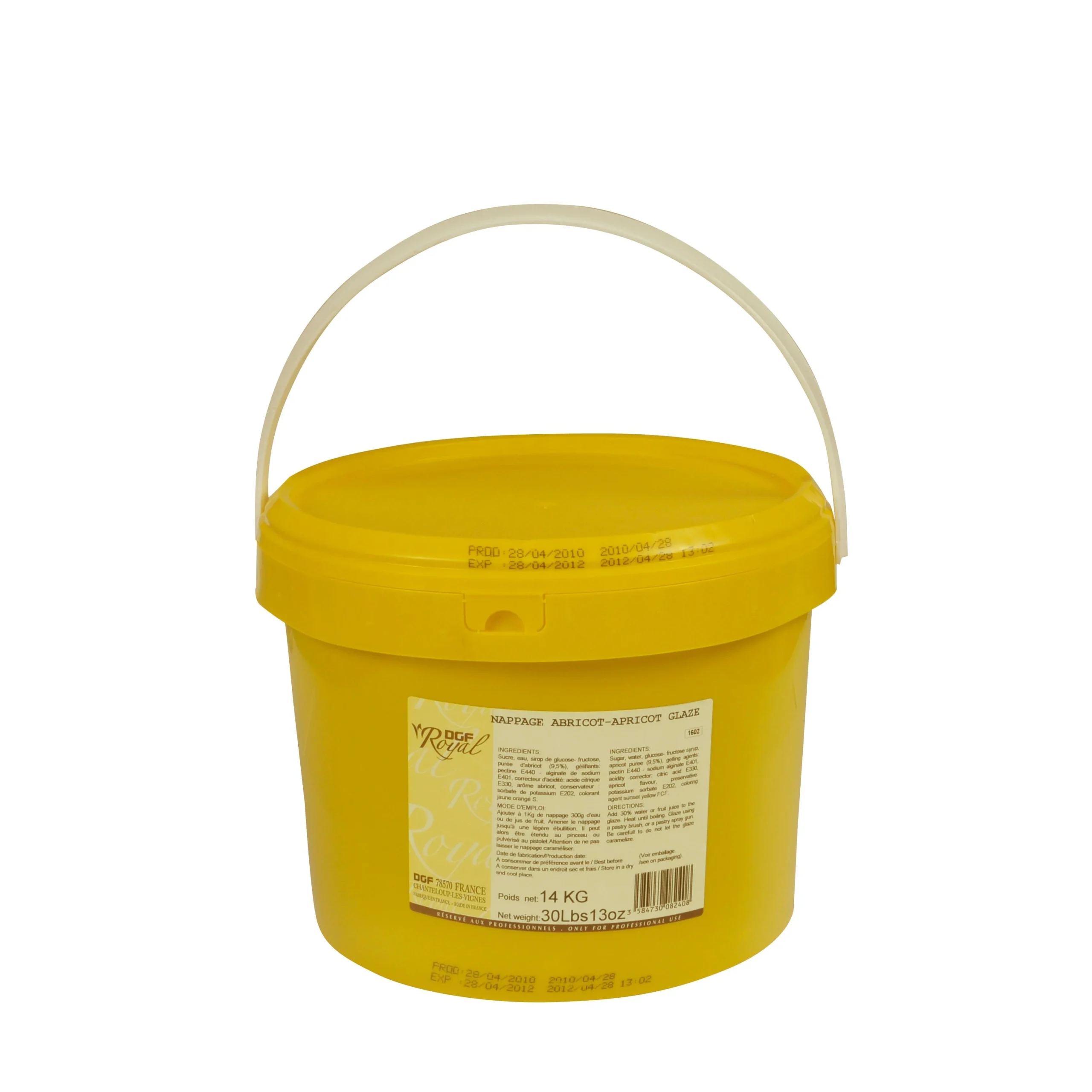 Mix, Glaze, Apricot, Concentrated, Shelf Stable,1 - 30.8 POUND