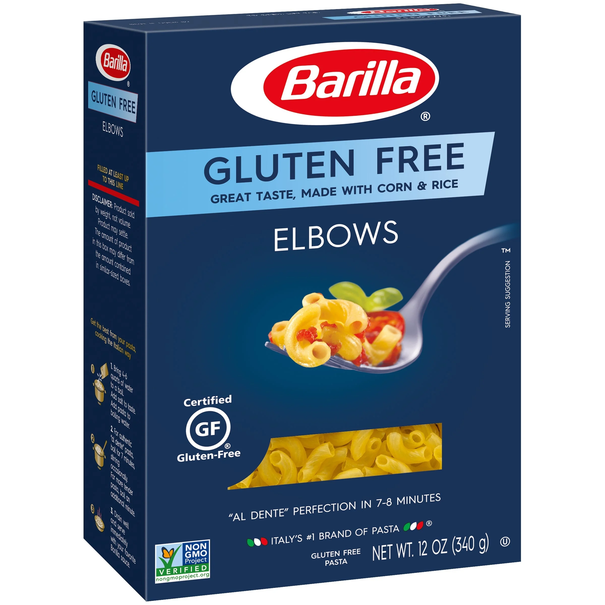 Pasta, Elbow,8 - 12 OUNCE