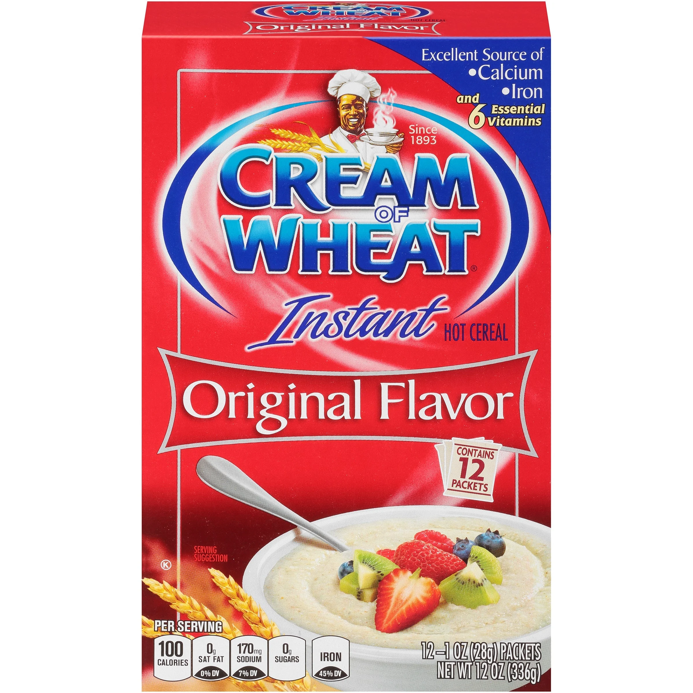 Cream of Wheat, Instant, Original,12 - 12 OUNCE
