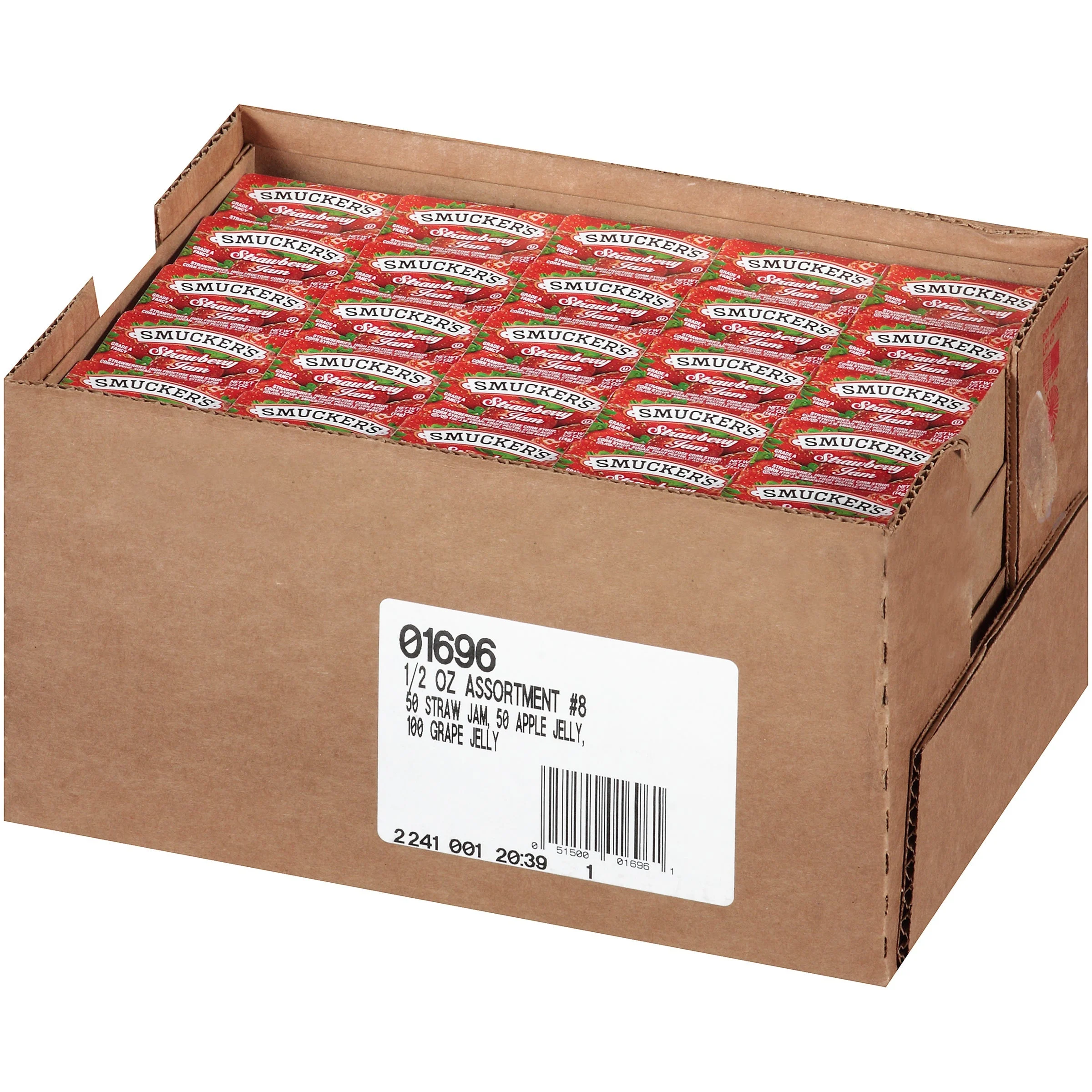 Jelly, Assortment 8, Cups,200 - 0.5 OUNCE