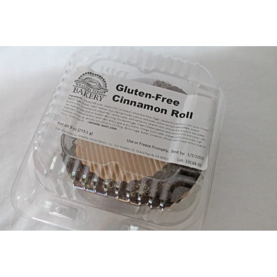 Rolls, Cinnamon, Refrigerated, Individually Wrapped, Gluten Free,24 - 9 OUNCE
