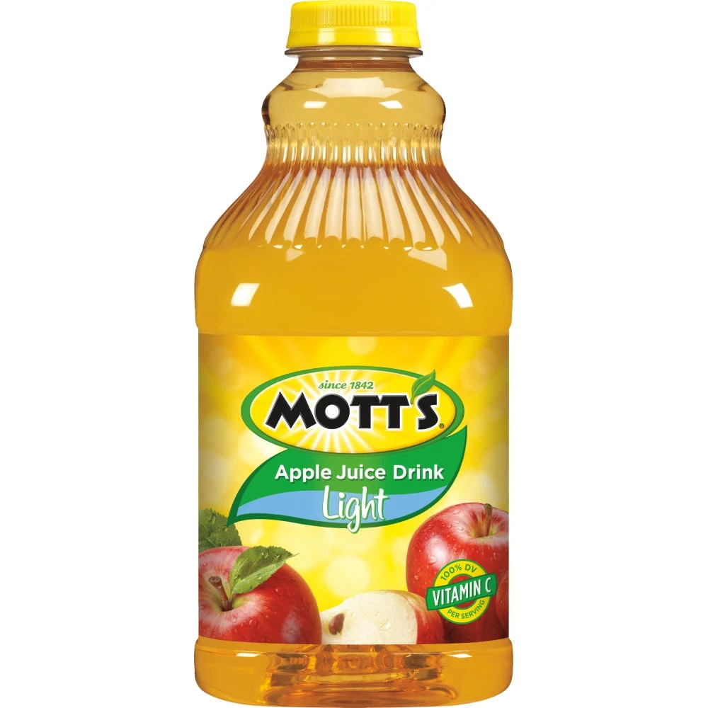 Juice, Apple, Light, Shelf-Stable,8 - 64 FLUID