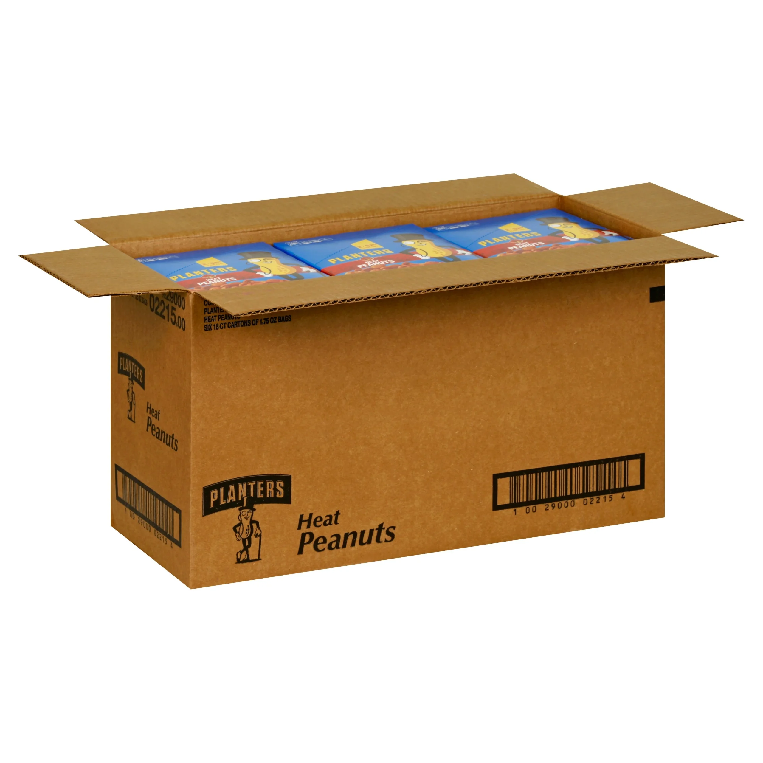 Peanuts, Heat, Single Serve Tube, 1.75 Ounce,6 - 18 COUNT