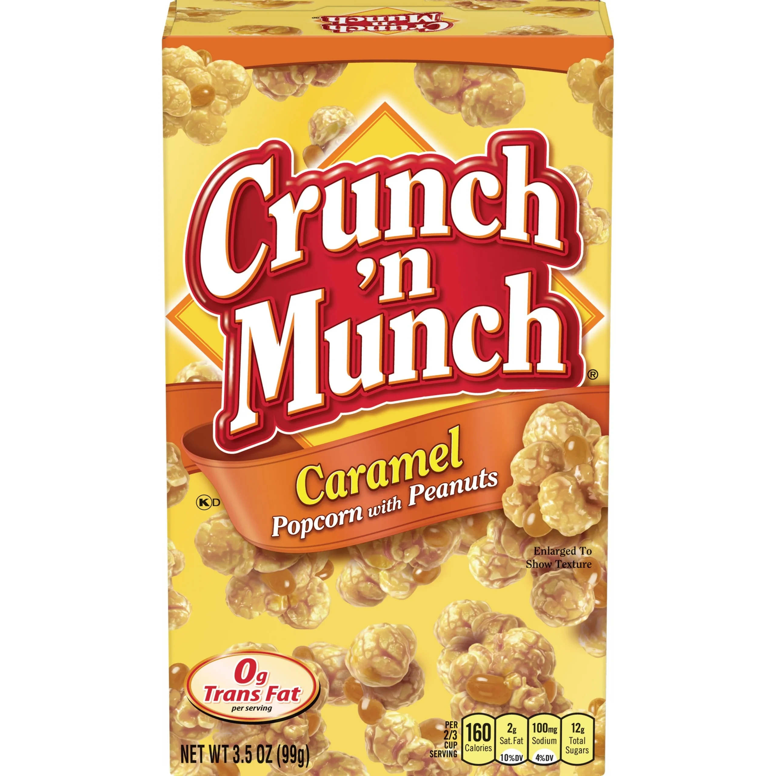 Popcorn, Caramel,12 - 3.5 OUNCE