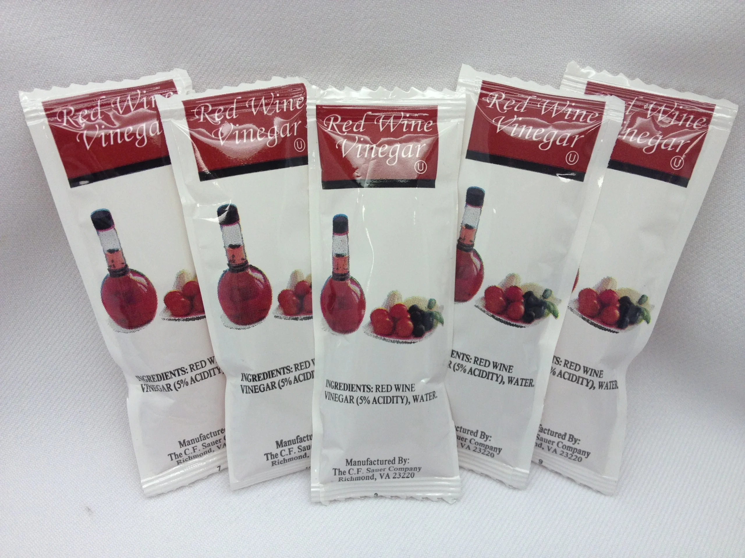 Vinegar, Red Wine, Packets,200 - 9 Gram Avg