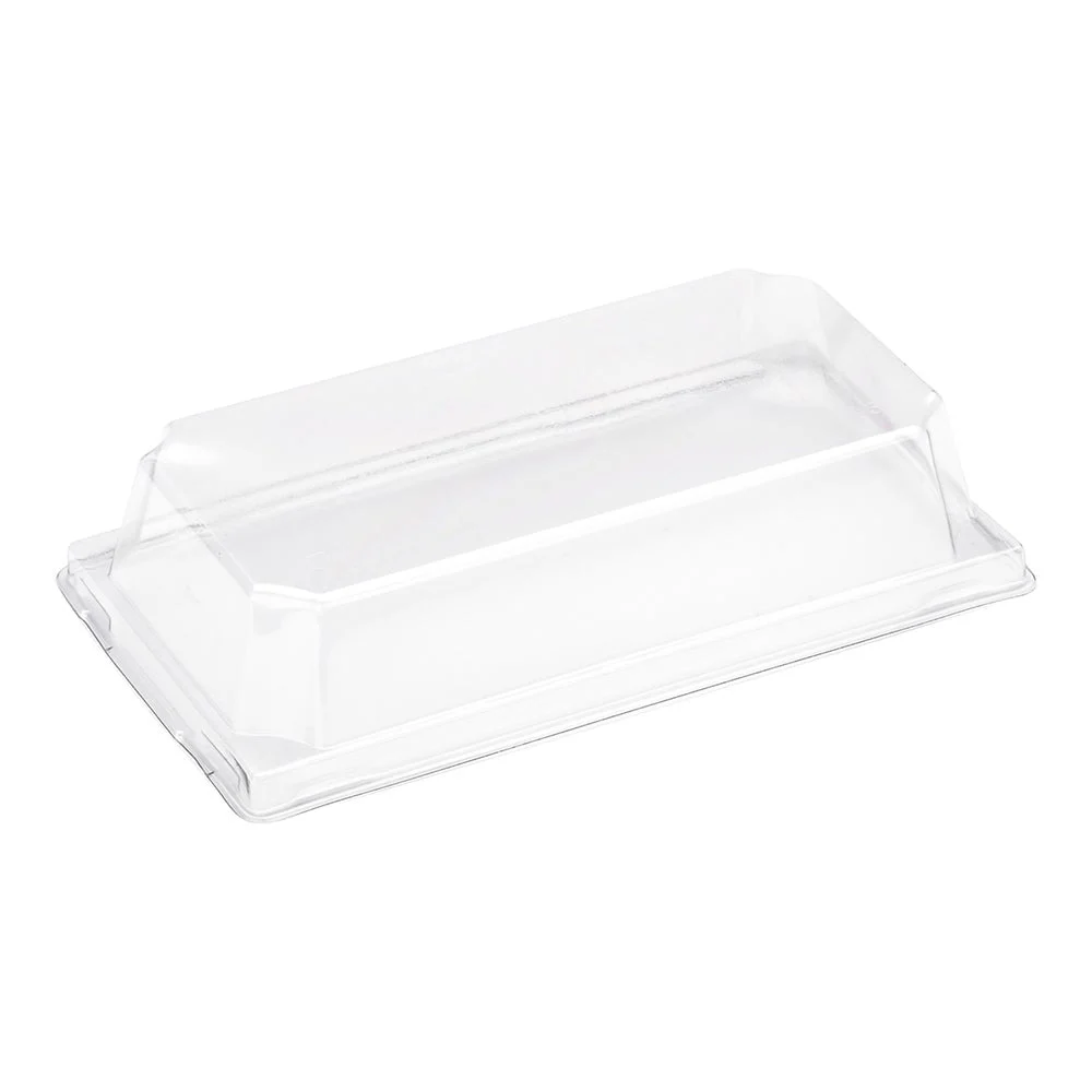 Lids, Dome, Plastic, Clear, for Medium Sushi Container,1 - 100 COUNT