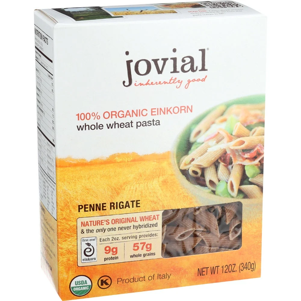Pasta, Penne Rigate, Whole Wheat Einkorn,12 - 12 OUNCE