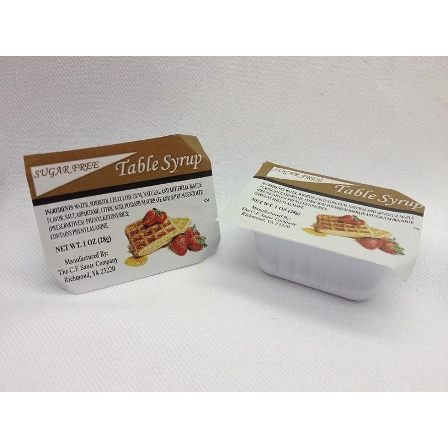 Syrup, Pancake, Sugar-Free, Cups,100 - 1 OUNCE