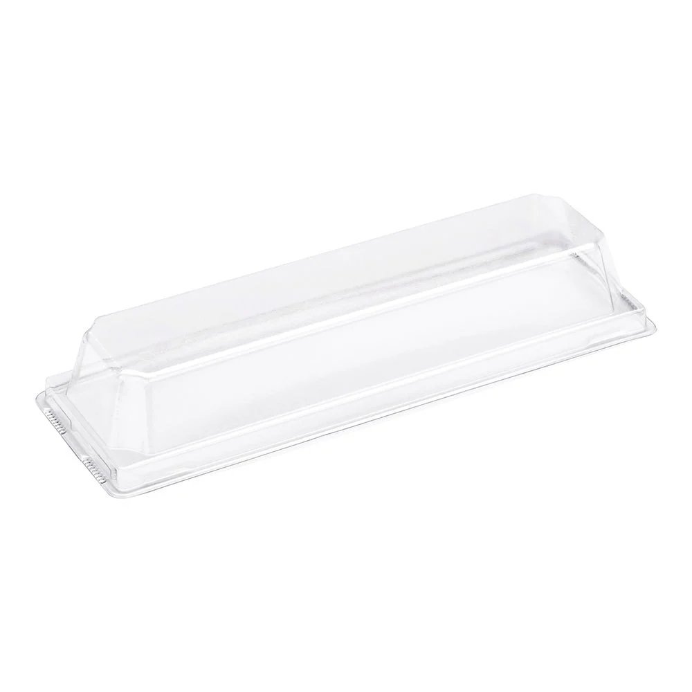 Lids, Dome, Plastic, Clear, for Small Maki Sushi Container,1 - 100 COUNT