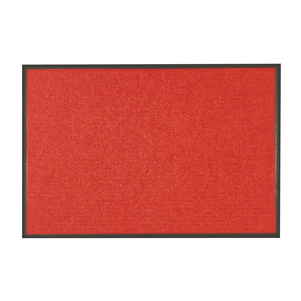 Floor Mat, Carpet, Comfy Feet, Red, 60 x 36 Inch, Ribbed, Polypropylene,1 - 1 EACH
