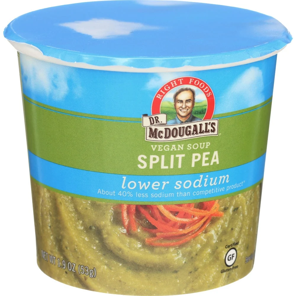Soup, Split Pea, Microwavable,6 - 1.9 OUNCE