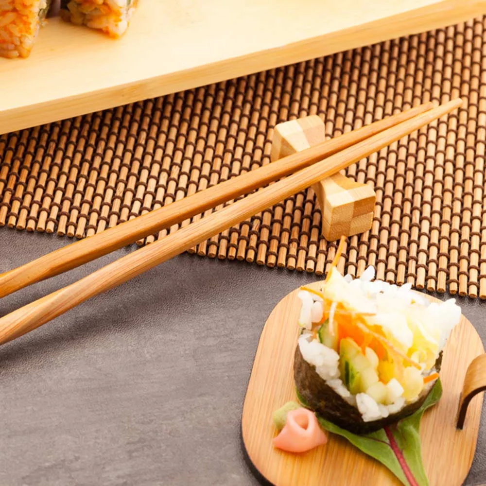 Chopstick, Bamboo, Twisted, 9 Linear Inch,1 - 100 COUNT