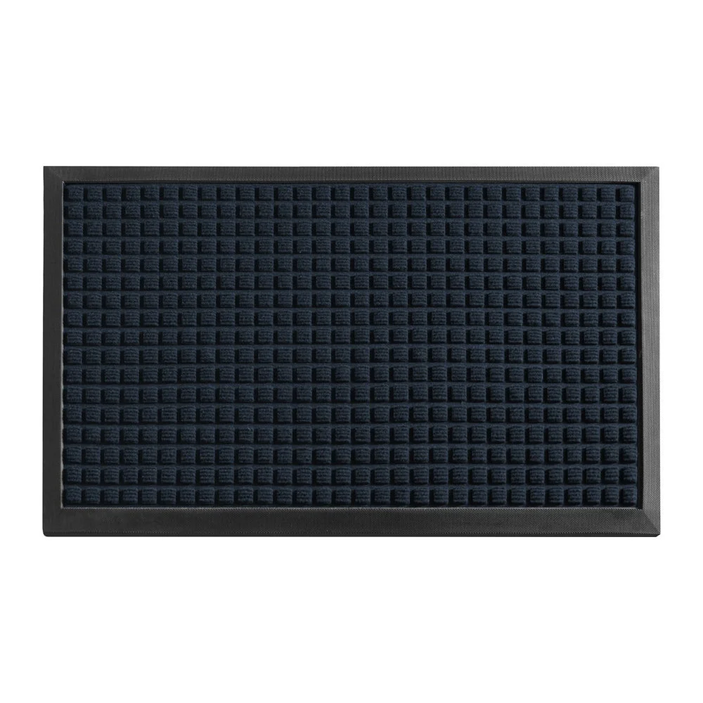 Floor Mat, Carpet, Comfy Feet, Heavy Duty, Blue, 60 x 36 Inch, Waffle, Polypropylene,1 - 1 EACH
