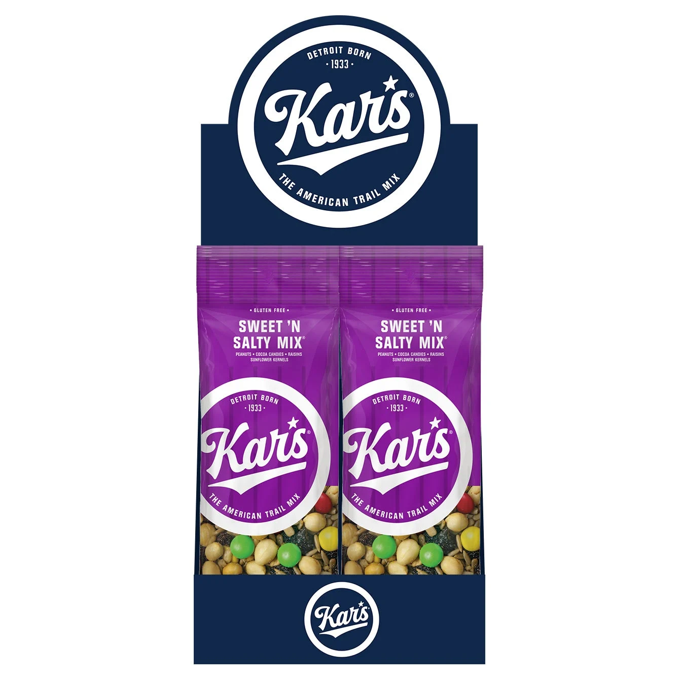 Trail Mix, Sweet & Salty, Single-Serve, 2.5 Ounce,3 - 12 COUNT