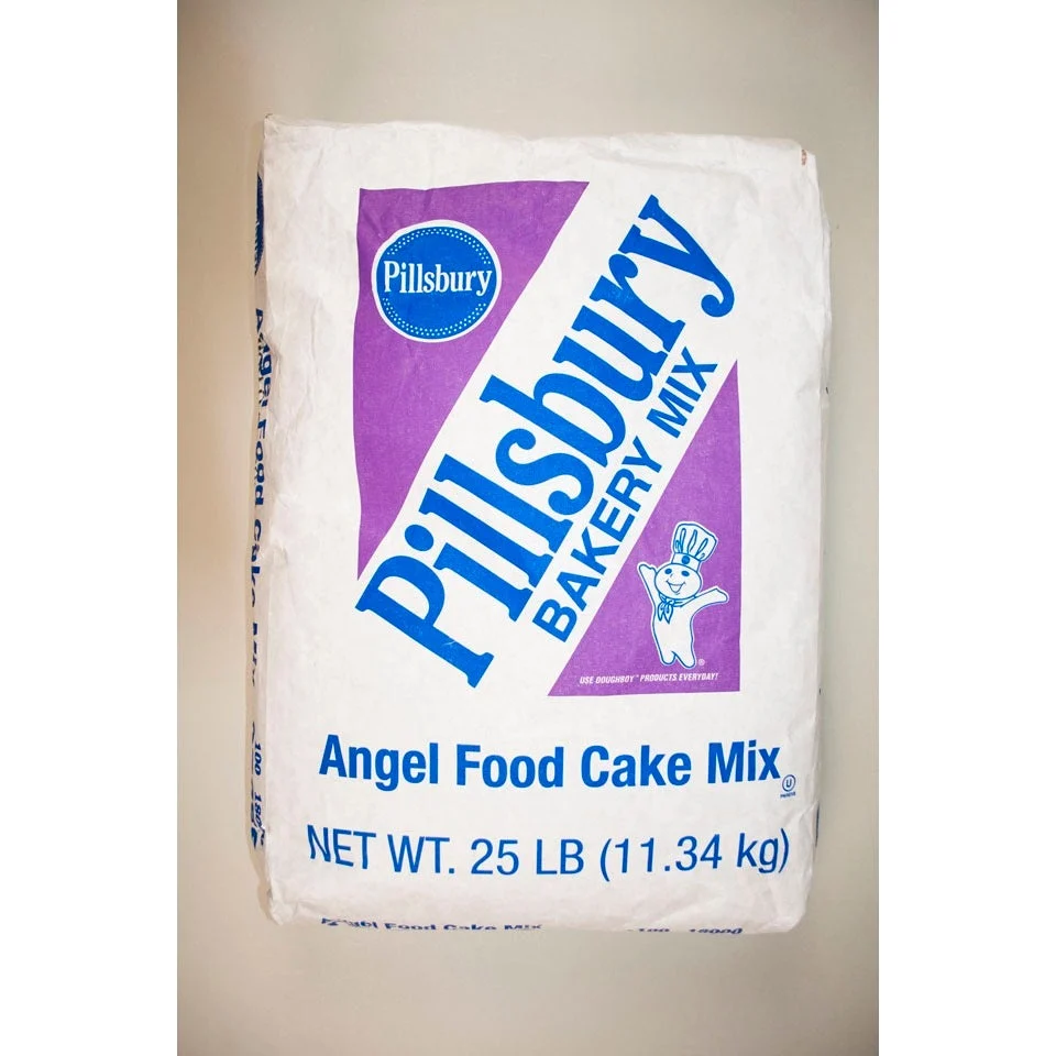 Mix, Cake, Angel Food,1 - 25 POUND