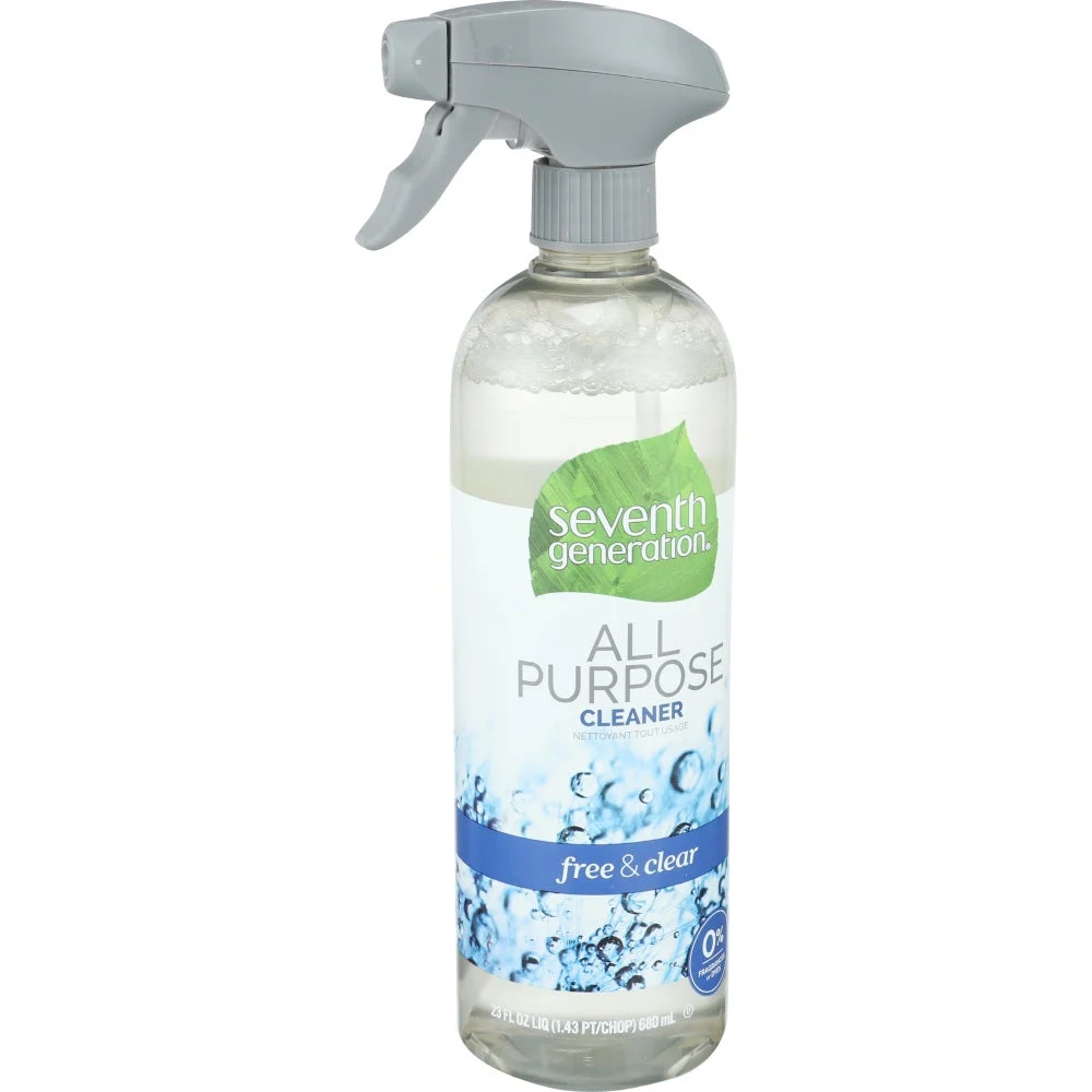 Cleaner, All Purpose, Free & Clear, Liquid,8 - 23 FLUID