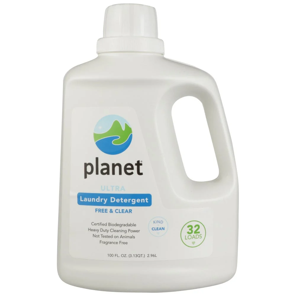 Laundry Detergent, Liquid Ultra, Free & Clear,4 - 100 OUNCE